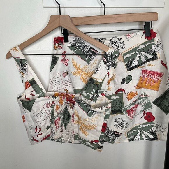 Reformation Primo Vacaciones Linen Set - Picture 5 of 11